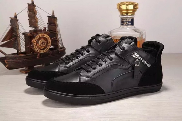 LV High-Top Fashion Men Shoes--010